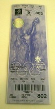 MEN&#39;S HOCKEY PRELIMINARY 2/09/2002 Salt Lake WINTER OLYMPICS Full Unused... - £15.75 GBP