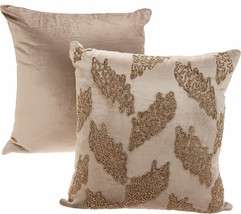 Inspire Me! Home Decor Set of 2 Glitz &amp; Glam 16x16&quot; Pillows    OPEN BOX - £30.98 GBP