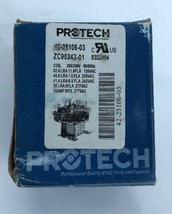 Protech 42-25106-03/ZC90342-01-RELAY DPDT 208/240 VOLT COIL-RARE VINTAGE... - $42.34