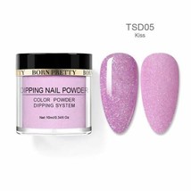 Born Pretty Holographic Dipping Powder - Durable - Purple Glitter Shade ... - £3.90 GBP