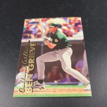 1999 Fleer Ben Grieve #23 Tradition Oakland Athletics Baseball Card - £1.06 GBP