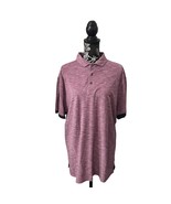 Rodd &amp; Gunn Knit Short Sleeve Sports Fit Polo Shirt Mauve Heather Size 2... - £18.26 GBP