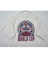 Vintage Adidas France FIFA World Cup 98 T Shirt Mens Sz L Soccer Footbal... - £74.17 GBP