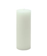 Zest Candle CPZ-112-24 2 x 6 inch White Pillar Candle -24pcs-Case - Bulk - £74.33 GBP