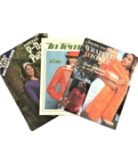 Knitting and Crocheting Books Leaflets for Woman&#39;s Sweaters and More Lot... - $7.95