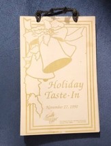 Norman Oklahoma First Baptist Church 1990 Cookbook Holiday Taste-In Flip... - £7.49 GBP