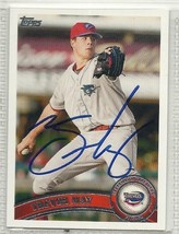 Trevor May Signed Autographed Card 2011 Topps Pro Debut - $9.60