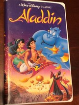 Walt  Disney&#39;s Aladdin 1993 VHS Black Diamond Classic - £35.03 GBP
