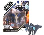Star Wars Mission Fleet Mandalorian Trooper 2.5&quot; Figure &amp; Jetpack MIB - £9.51 GBP