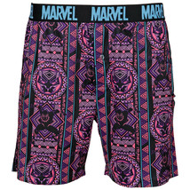 Marvel Comics Black Panther Neon Casual Shorts Multi-Color - £27.08 GBP