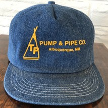 Vintage TP Pump &amp; Pipe Co Denim Truckers Hat - Albuquerque, NM - $49.49