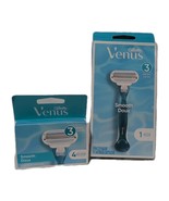 Gillette Venus Smooth Doux Razor – 1 Handle + 4 Blade Refills – 3 Blade ... - $291.84 MXN