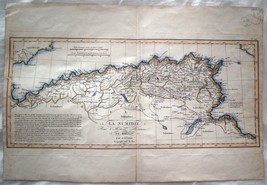 1818 D&#39;Anville Map Ancient North Africa Numidia Carthage Algeria Tunisia Roman - £56.12 GBP