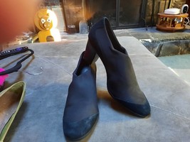 Umberto Raffini Black Suede and Nylon Shoes Sz EU 40/US 9.5-10 - £31.14 GBP
