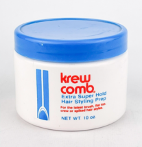 Master Krew Comb Extra Super Hold Hair Styling Prep 10 Oz New TUB - £68.15 GBP