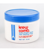 Master Krew Comb Extra Super Hold Hair Styling Prep 10 Oz New TUB - £68.76 GBP