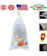 Extra Thick Polyethylene Fish Bags - 50 Pack - Ideal for Live Fish Trans... - $26.56 CAD