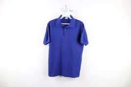 Vtg 90s Le Tigre Mens Medium Faded Tiger Logo Collared Golf Polo Shirt B... - $19.75