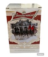 2014 Budweiser Holiday Stein Clydesdales Beer Mug w Box COA Anheuser Busch - $28.80