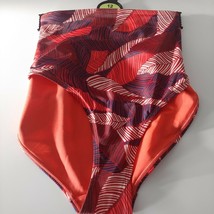 Ladies George GEO Mix LEAF Printed bikini High Waisted high leg Bottom UK 12 - £8.58 GBP