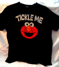 Sesame Street TICKLE ME ELMO Shirt (Size LARGE) &amp; Toy Set - Licensed Mer... - $31.40