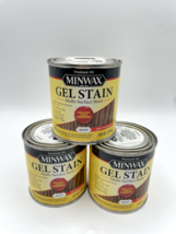 3 Minwax Gel Stain for Wood Walnut 8 Oz 1/2 Pint Discontinued Bs235 - $61.70