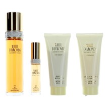 White Diamonds by Elizabeth Taylor, 4 Piece Gift Set for Women with Body Wash - £43.69 GBP