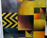 Gregg Robinson Large Modernist Geometric Abstract Painting &quot;Patchwork&quot; 1996 - $1,782.00