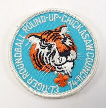 Vintage 1973 Tiger Roundball Chickasaw Council Boy Scouts of America BSA... - $6.90