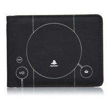 PlayStation PS1 Console Men&#39;s Bi-Fold Wallet Black - £23.92 GBP