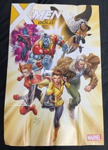 X-Men Gold 24x36 Inch Poster Marvel 2017 Storm Nightcrawler Colossus Sha... - $9.89