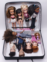 Lot of 9 - BRATZ DOLLS &amp; CASE - G1 FULLY-CLOTHED BOYS &amp; GIRLS w/Case - £31.50 GBP