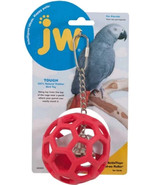 JW Pet Insight Pet Hol-ee Roller Natural Rubber Ball Parrots Forage Bird... - $15.83