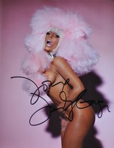 LADY GAGA SIGNED Photo - Stefani Joanne Angelina Germanotta - Just Dance, Poker  - £310.23 GBP