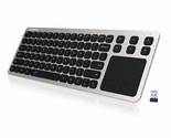 Wireless Keyboard, 2.4G Wireless Touch Tv Keyboard With Easy Media Contr... - £50.66 GBP