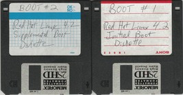 Lot Of 2 Used 3.5" ~ Sold As Blanks(Red Hat Linux 4.2) - $14.84