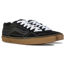 new youth size 5 vans Caldrone  Sneakers black/white stitching-gum - $797.35 MXN