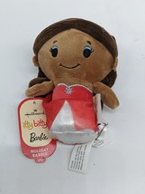 Hallmark Itty Bitty - African American Holiday Barbie - £4.88 GBP