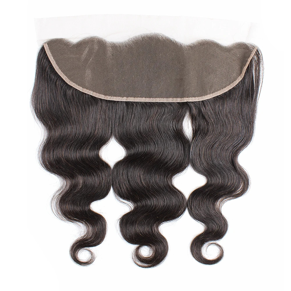 KissHair 13x4 Lace Frontal Body Wave Ear to Ear Front Lace 100% Remy Indian - £31.53 GBP+