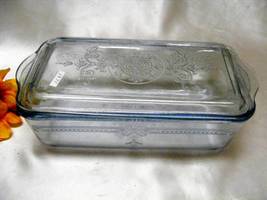 1871 Antique Anchor Hocking Glass Philbe Sapphire Blue Refrigerator Jar N Lid  - £35.92 GBP