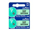 Murata 337 Battery SR416SW 1.55V Silver Oxide Watch Button Cell (10 Batt... - $3.92+