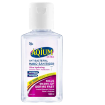 Aqium Ultra Anti-bacterial Hand Sanitiser in a 60mL - $66.51
