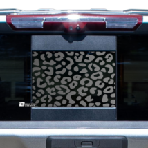 Fits 2019-2022 Chevy Silverado Sierra Back Window Leopard Print Decal Sticker - £15.66 GBP