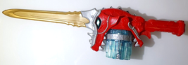 POWER RANGERS SABER ✱ Dino Super Charger Sword ~ w/ Lights &amp; Sound ~ Banday 2015 - £20.92 GBP