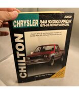 Chiltons 1979-93 Chrysler Ram 50 D50 Arrow Repair Manual 20080 - $251.90 MXN