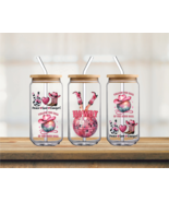 HOWDY Cowgirl legs w/ Disco Ball | UV DTF 16oz Glass Can - $5.47 CAD