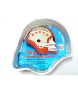 Vintage Wilton Party Cake Pan Football Helmet Paper Insert Sports Birthd... - $44.61 CAD