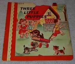 Three Little Puppies 1949 Samual Lowe Soft Cover Book - £4.44 GBP