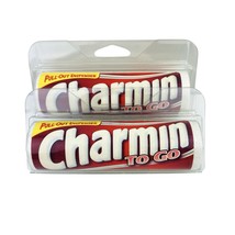 Vintage Charmin To Go Toilet Paper 1-Ply Bath Tissue 2 Dispensers 110 Sh... - $443.52 MXN