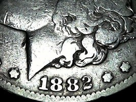 1882 S Morgan Dollar AA21-1066 Vintage   - £69.99 GBP